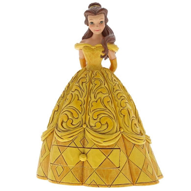 Disney Traditions, Jim Shore, Treasure Keeper - Belle, Schmuckkästchen / Die Schöne und das Biest