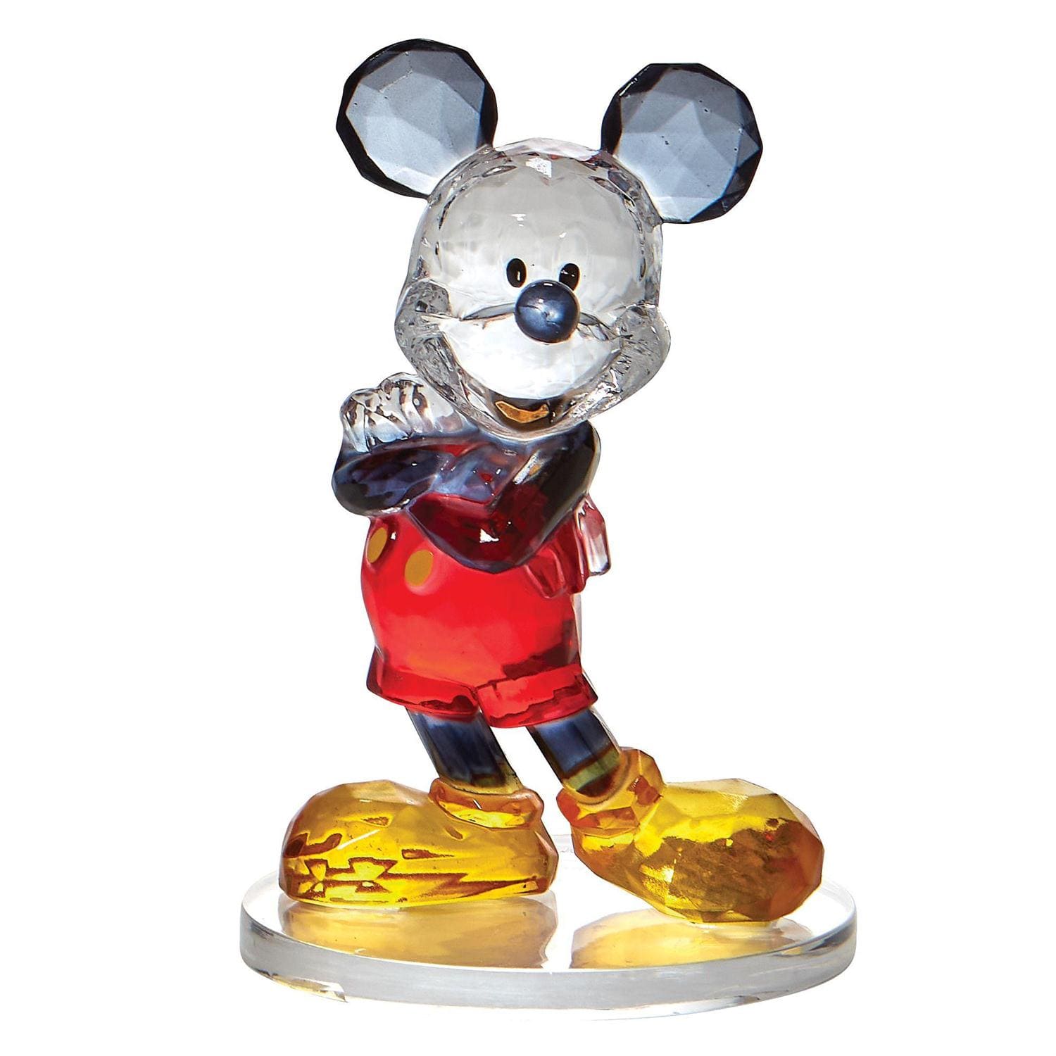 Licensed Facets Collection, Disney Facets, Facettenfigur, Acrylfigur, Kristallfigur, Disneyfigur Kristall, Disney Mickey Mouse, Micky Maus, Micky Maus Facettenfigur, ND6009037