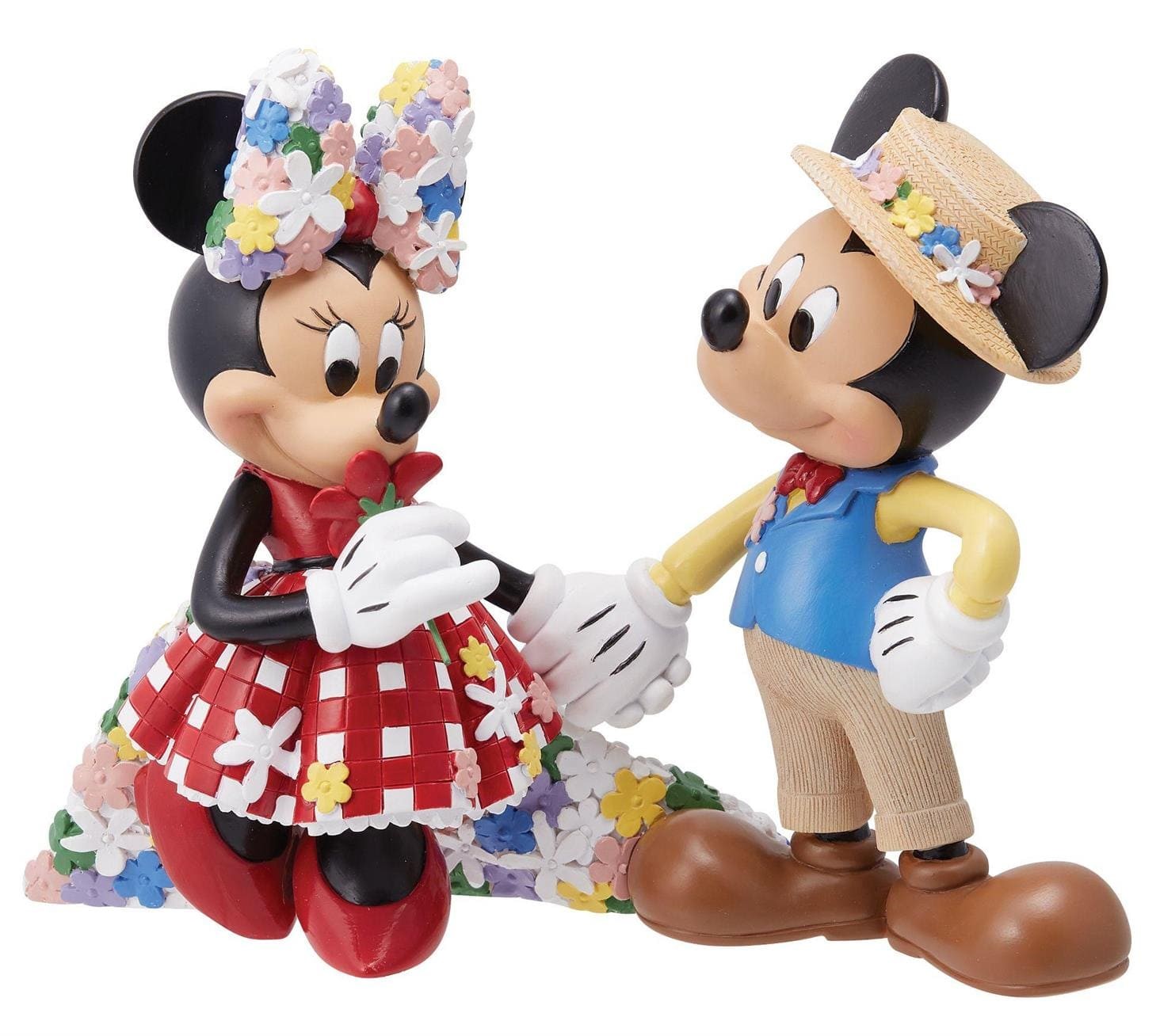 Disney Showcase, 6014864, Botanical Micky und Minnie, Botanical Mickey & Minnie, Disney Showcase Figur, Disneyfigur, Walt Disney, Micky Maus, Minnie Maus, Mickey Mouse, Minnie Mouse