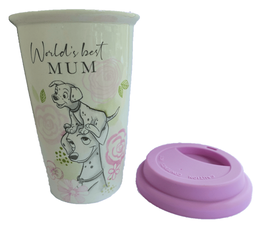 101 Dalmatiner Reisebecher Coffee-to-Go Becher 101 Dalmatiner - World's Best Mum Travel Mug - Disney by Widdop