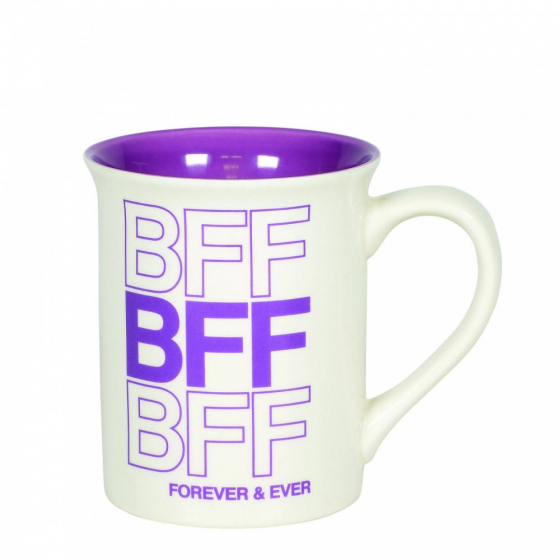 Our Name is Mud, BFF Mug, Best Friends Forever, Becher, Kaffeebecher, Trinkbecher, 6006213