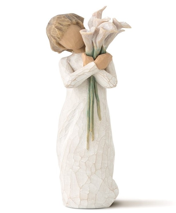 Blumenmädchen - Beautiful Wishes / Alles Gute - Willow Tree Figur Susan Lordi 26246