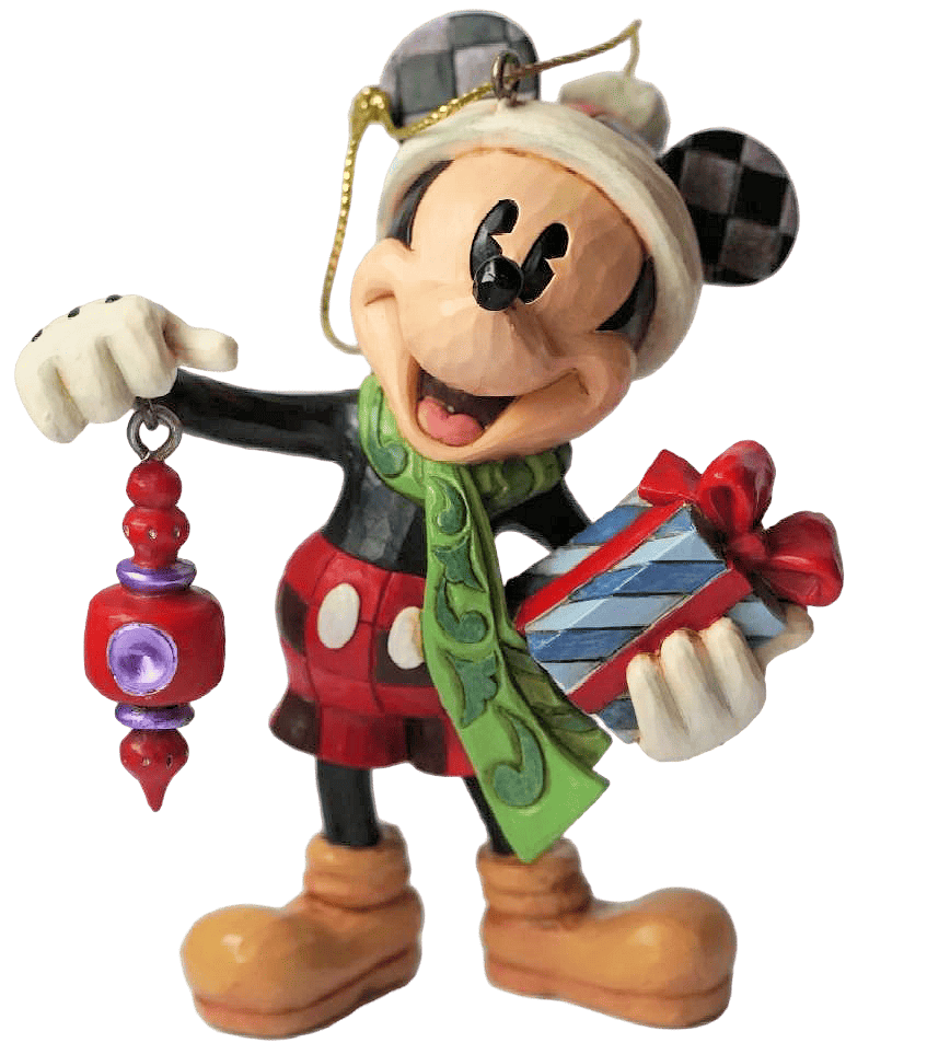 Christmas Magic Mickey Mouse / Micky Maus Ornament - Disney Traditions Jim Shore 6017546