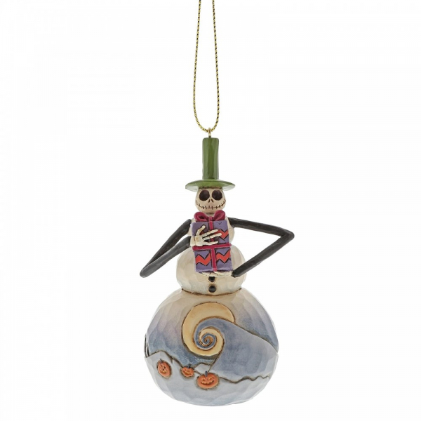 Disney Traditions , Jim Shore, A30352, Jim Shore Disney, Jack Skellington Ornament, Jim Shore Weihnachten, Jim Shore Disneyfigur, Jim Shore Disney Traditions, Jim Shore Disney Figur, Nightmare Before Christmas