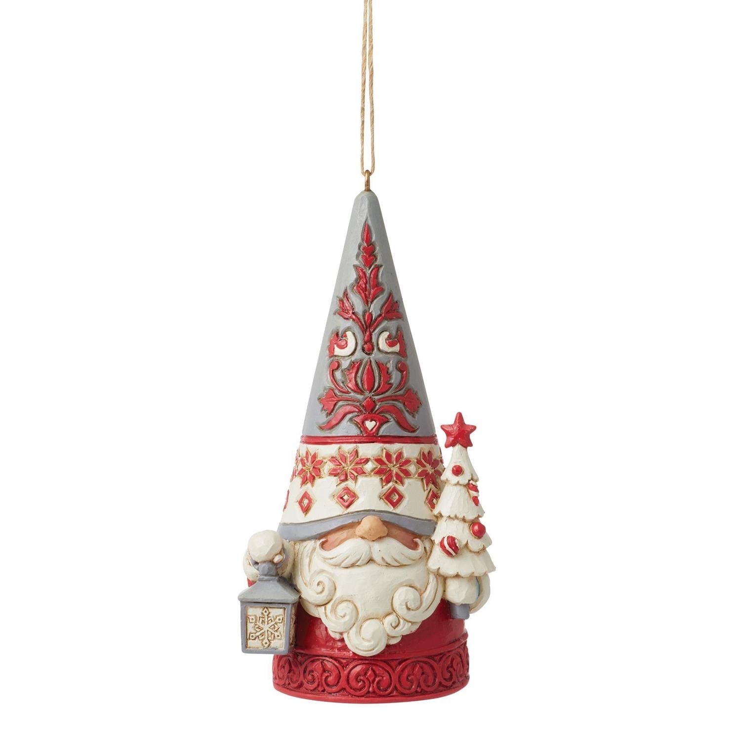 Jim Shore, Heartwood Creek, Heartwood Creek by Jim Shore, 6012894,  Nordic Noel Gnome with Tree Ornament, Nordic Noel Weihnachtswichtel, Jim Shore Weihnachtsanhänger, Heartwood Creek Gnome, Jim Shore Wichtel