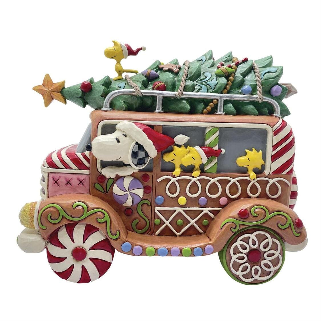 Gingerbread Joyride - Snoopy Lebkuchen-Van Gingerbread Van - Peanuts by Jim Shore 6017238