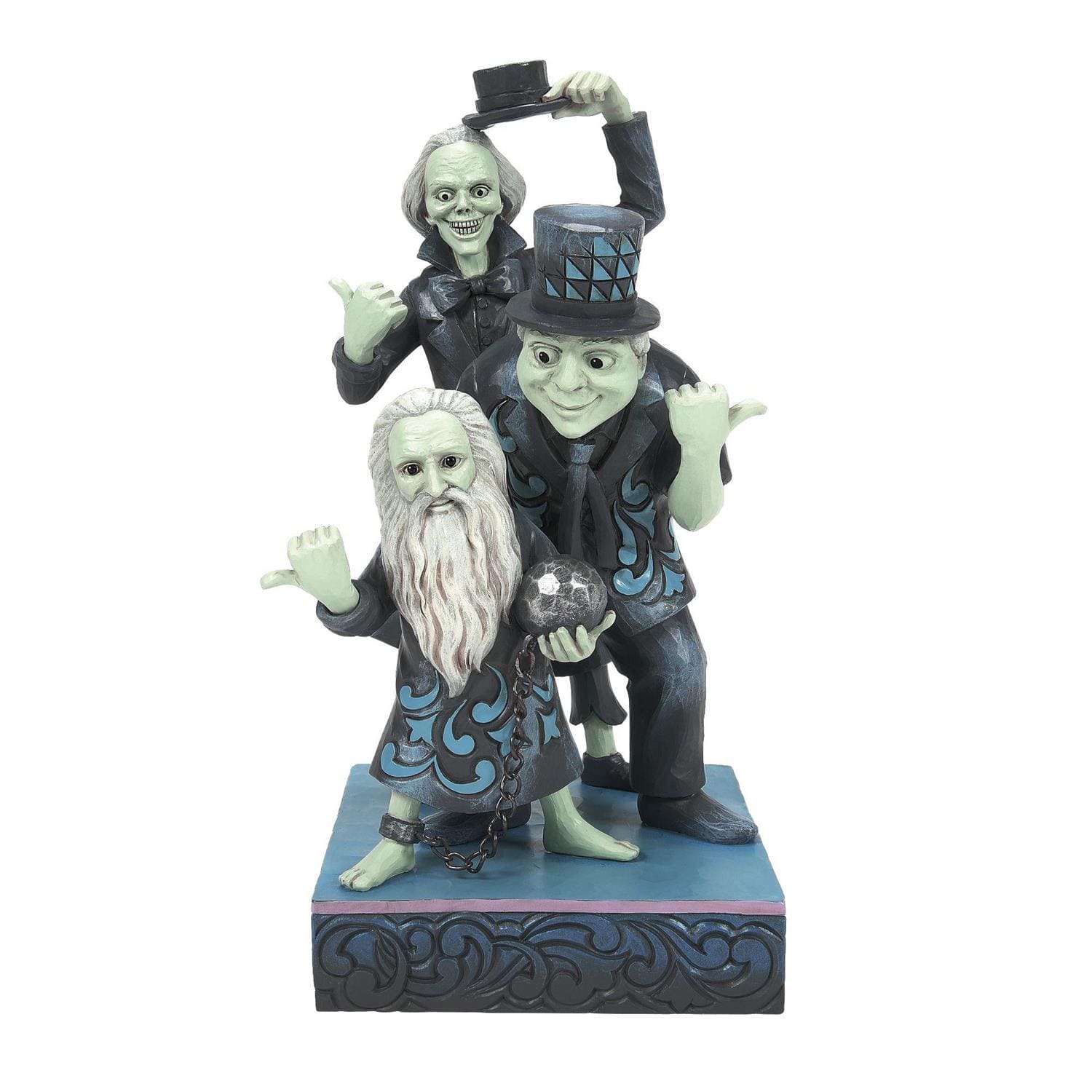 Jim Shore, Disney Traditions, Disneyfigur, Jim Shore Figur, 6016589, Hitchhiking Ghosts, Haunted Mansion Ghosts, Geister, Gespenster