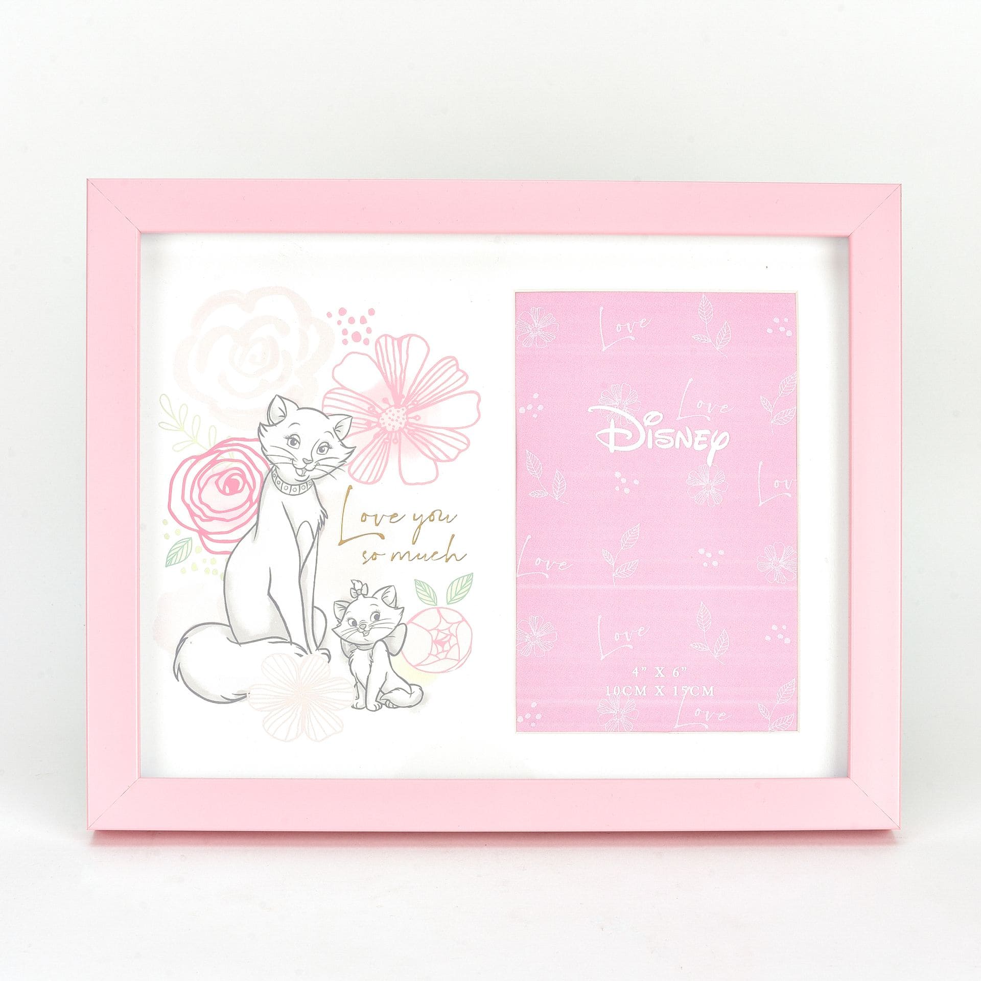 DI840, Disney Bilderrahmen, Marie Bilderrahmen, Bilderrahmen Muttertag, Bilderrahmen Mama, Bilderrahmen Katze, DIsney Marie Photo Frame