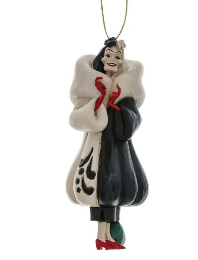 Villain - Cruella de Vil Ornament - Disney Traditions Jim Shore 6017553