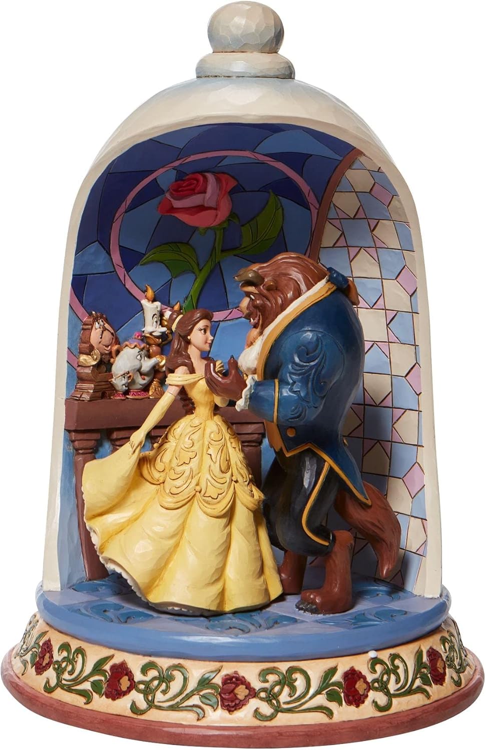 Enchanted Love Beauty & The Biest Dome / Die Schöne & das Biest - Disney Traditions by Jim Shore 6008995