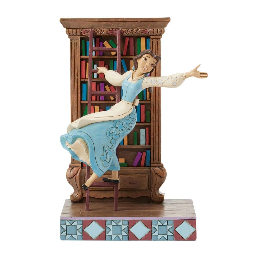 A World of Books - Belle Bücherregel Bookcase - Disney Traditions by Jim Shore 6016894