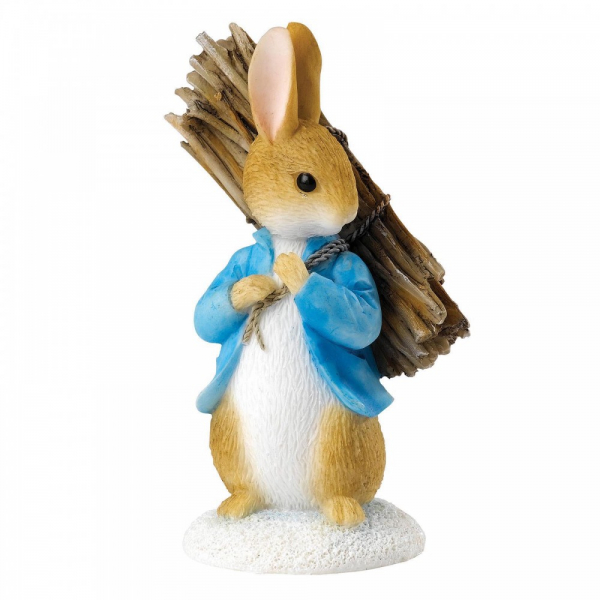 Peter Rabbit Carrying Sticks / Peter Hase trägt Stöcke - Beatrix Potter A26906