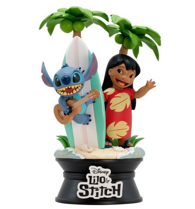 Walt Disney Figur, Lilo & Stitch, Stitch, Lilo, ABYBUS062, Abysse Disney, Aloha, Sammlerfigur, Ohana Means Family