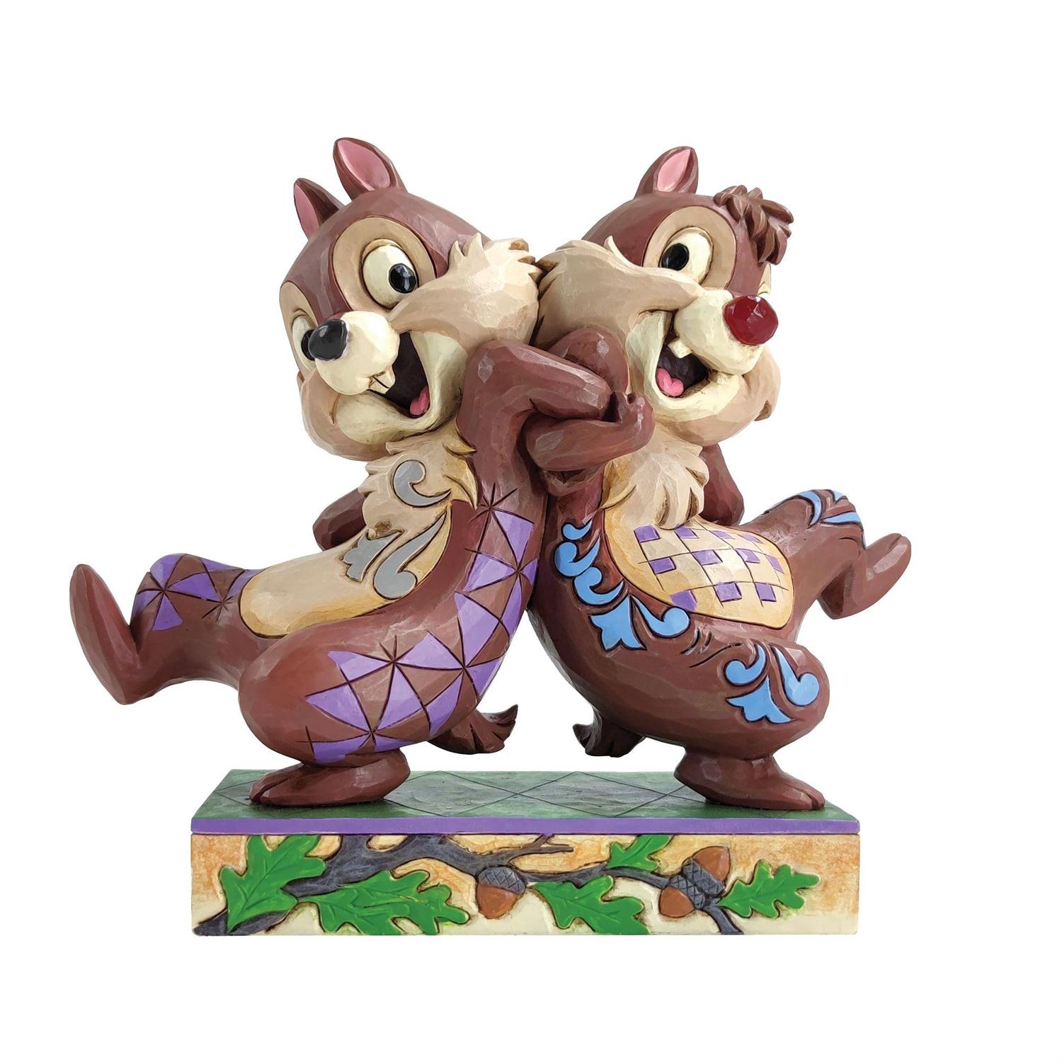 6011932, Disney Traditions, Chip & Dale, Chip and Dale, A- und B-Hörnchen, Disney Traditions Chip and Dale, Jim Shore, Jim Shore  Disney Traditions, Jim Shore Disney, Jim Shore Disneyfigur