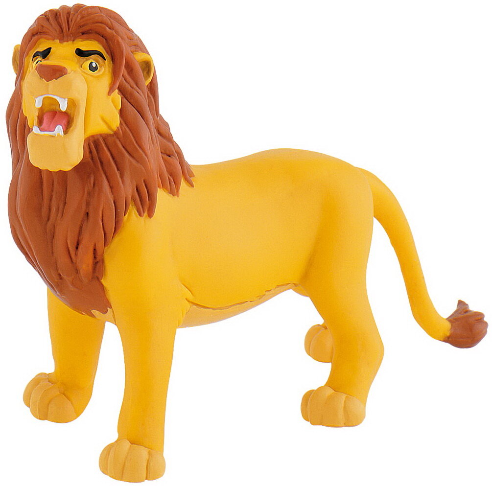 Lion King - Simba / Walt Disney Spielfigur - Tortenfigur - Disneyfigur Bullyland 12253